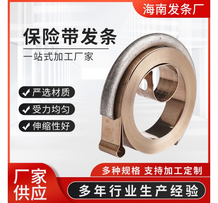 量大价优保险带发条回位弹簧收拉线卷簧涡卷弹簧